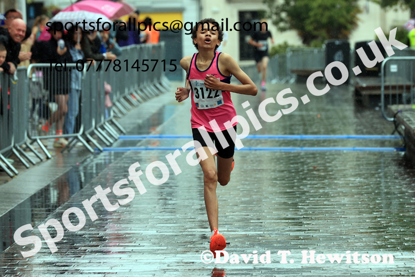 Junior 3k, 2025 Darlington 5k 10k and Junior 3k Road Race. Photo: David T. Hewitson/Sports for All Pics